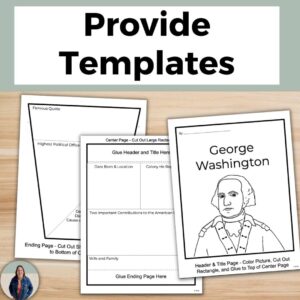 Scaffolding History Projects with Templates