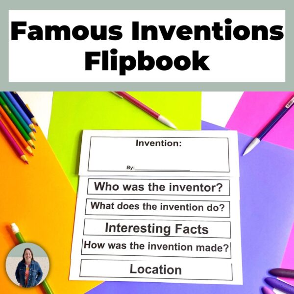 American Industrial Revolution unit invention flipbook