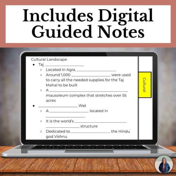 Asia Geography Unit digital notes