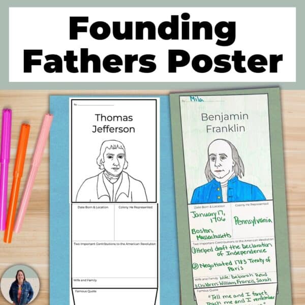 Founding Fathers Biography Poster Project