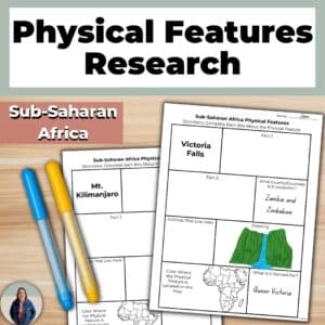 Physical Features of Sub-Saharan Africa