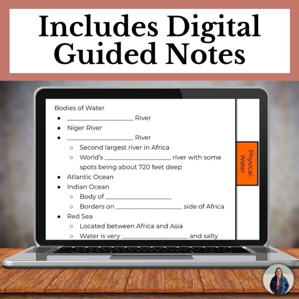 Sub-Saharan Africa Geography Unit digital notes