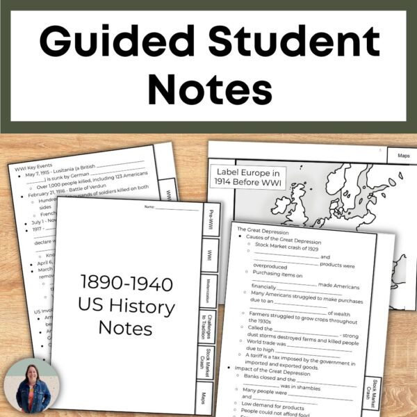 US History Part 2 Curriculum guided notes