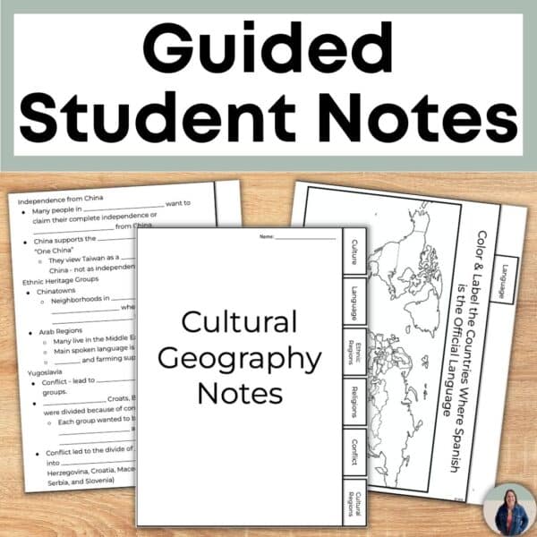 World Geography Curriculum Guided Notes