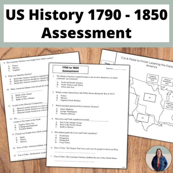 american history westward expansion unit assessment