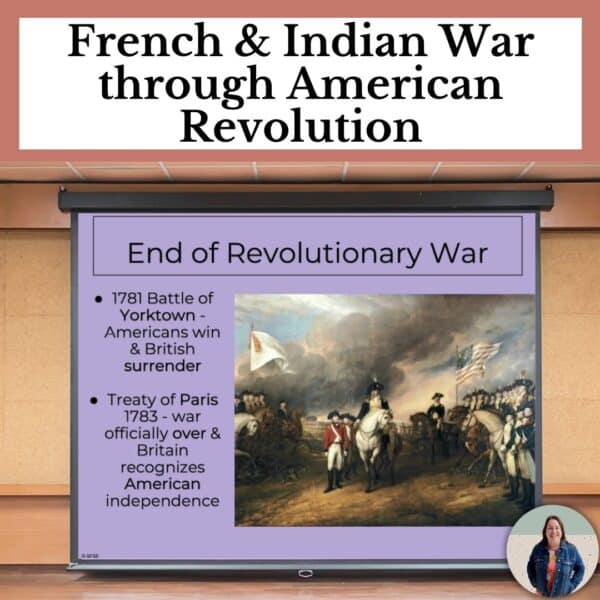 american revolution unit