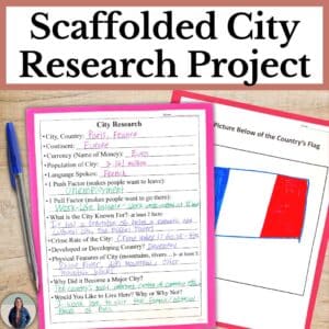Scaffolded city research project