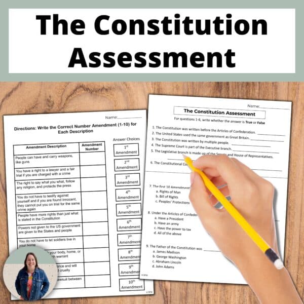 constitution and bill of rights assessment