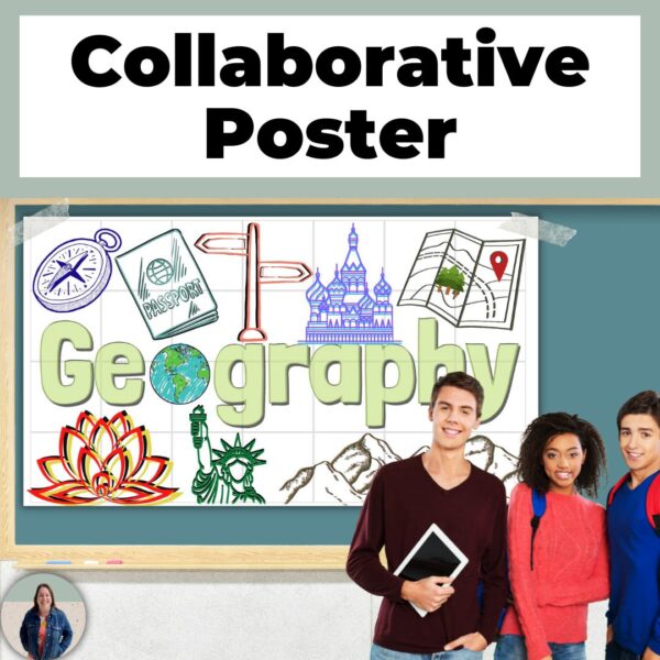 geography skills unit collaborative poster