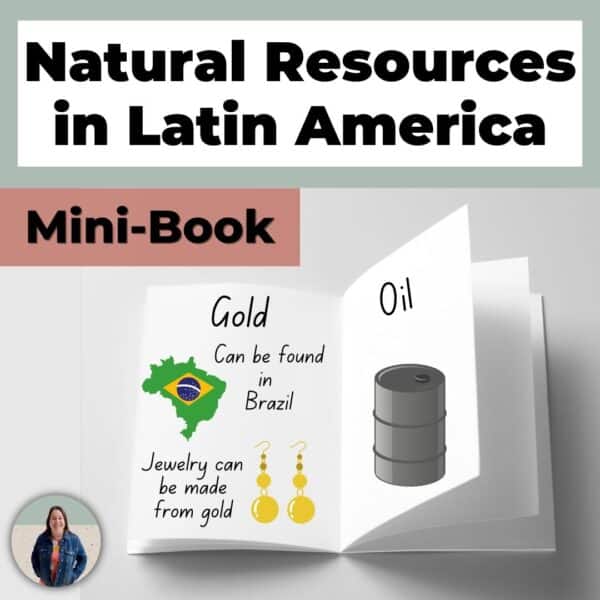 natural resources of latin america mini-book
