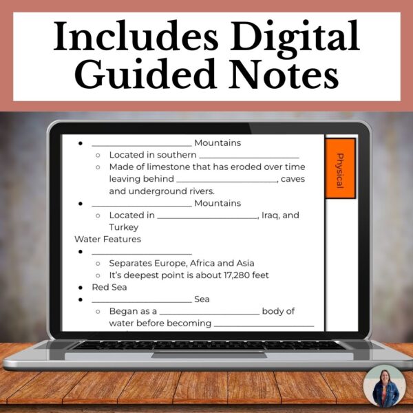 north africa and the middle east geography notes