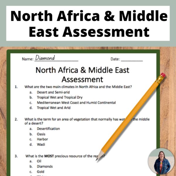 north africa and the middle east geography assessment