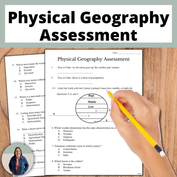 physical geography unit assessment
