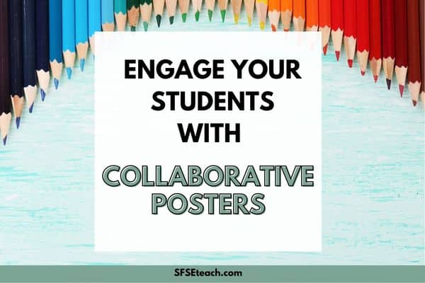 collaborative posters for social studies
