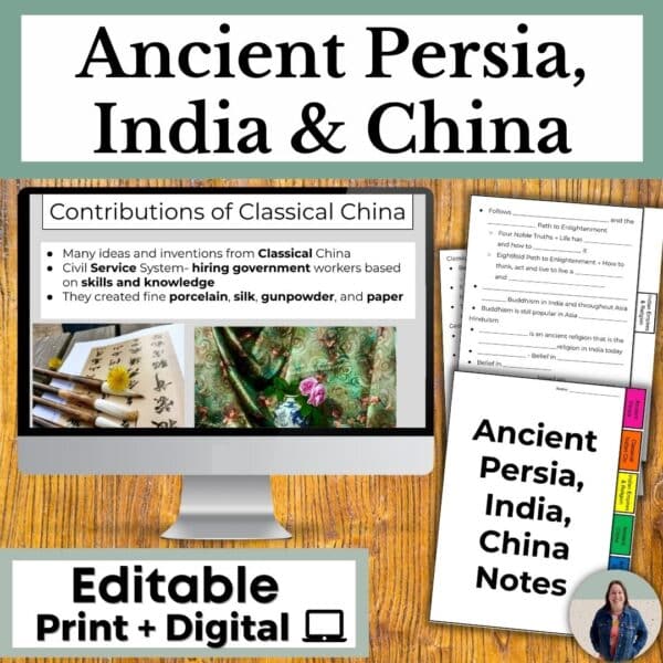 Ancient Persia, India, and China Presentation