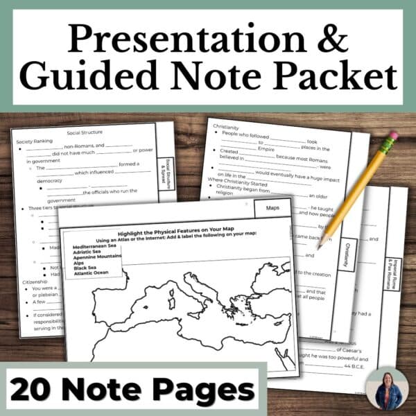 Ancient Rome Presentation and guided notes