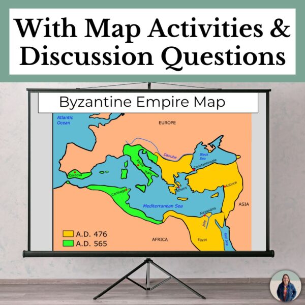 Byzantine Empire Map Activities