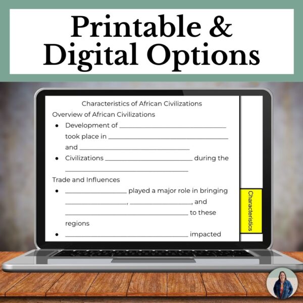 Digital West African Kingdoms Guided Notes